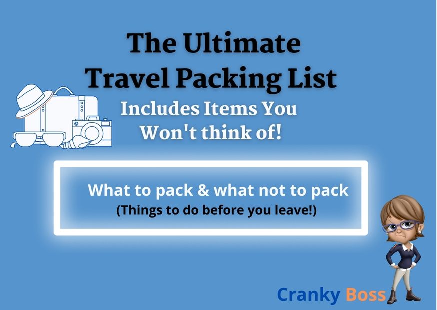 The Ultimate Travel Packing List for 2023 (Includes items you won't ...