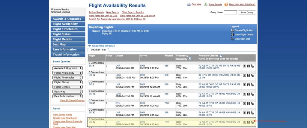 emirates game changer routes