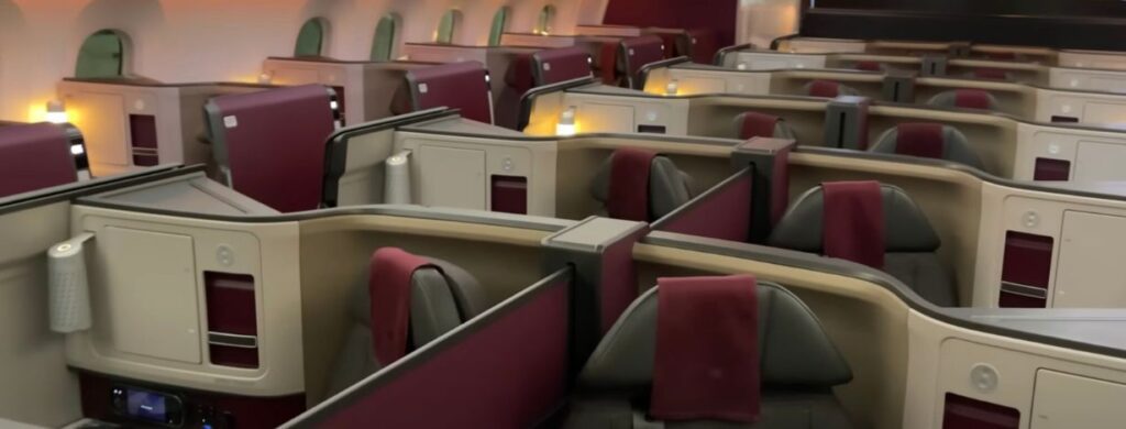 Qatar Airways Pod Suite Dreamliner 787 900 