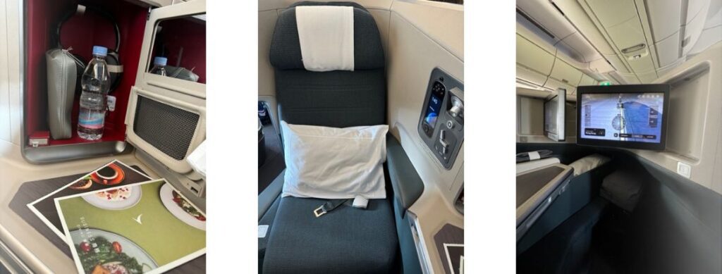 cathay pacific a350 1000 business class seat