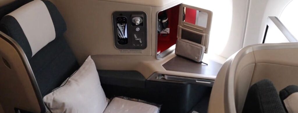 cathay pacific a350 1000 business class seat