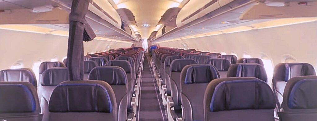 LATAM A320 Economy Seats