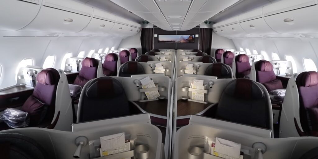 Qatar Airways Business Class Non QSuite