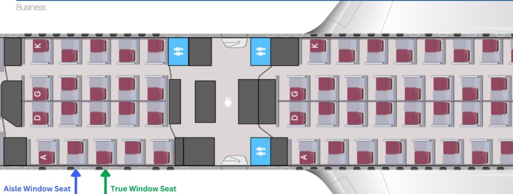 JAL A350 Seat Map