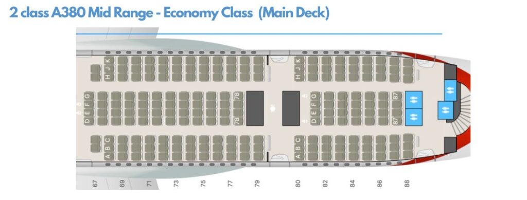 emirates airbus a380-800 seat plan